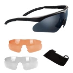 Okulary Ochronne Raptor SwissEye Czarne