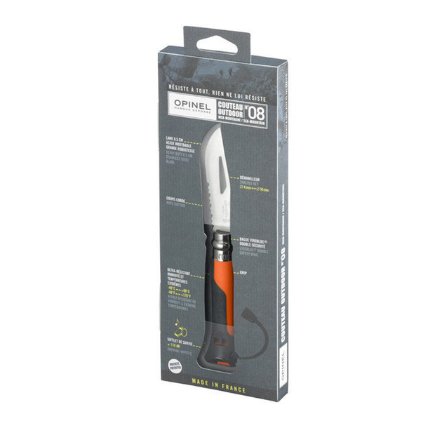 Nóż Składany OPINEL N°8 Outdoor Orange (001577)