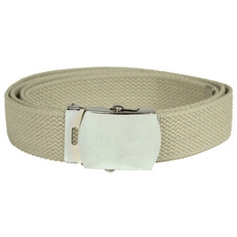 Webbing Belt Creamy/ khaki model US (13110004)