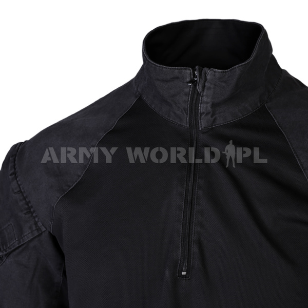 Koszula Taktyczna Pod Kamizelkę Combat Shirt Northumbria Ubacs Czarna Oryginał Demobil DB