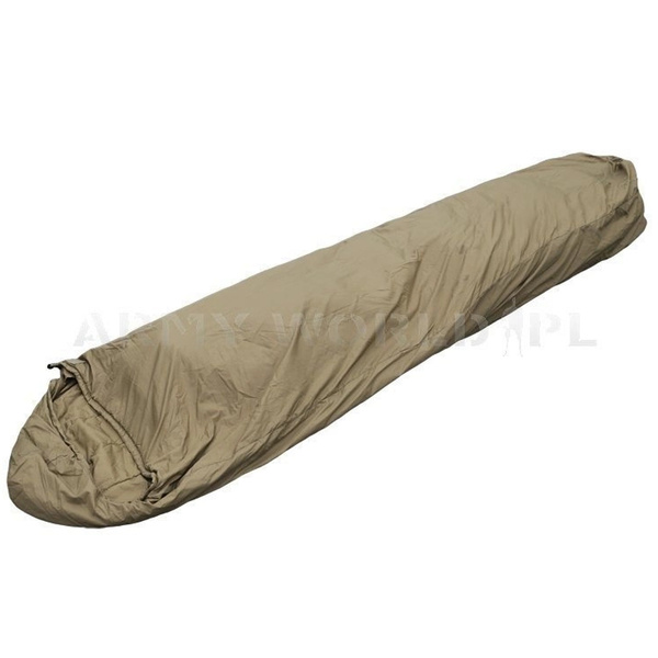 Dutch Army Summer Mummy Sleeping Bag KPU Coyote Genuine Military Surplus Used