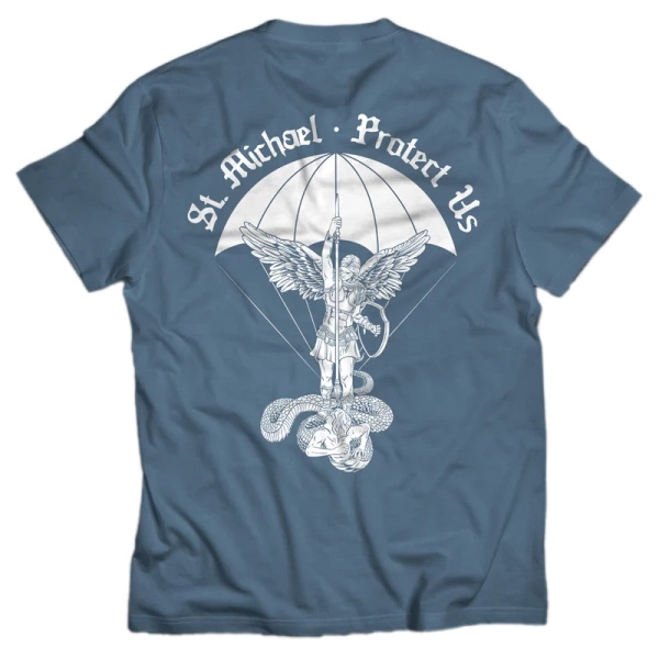 T-Shirt St. Michael Brothers In Arms Indigo