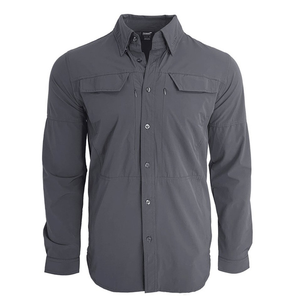 Koszula Taktyczna Texar Długi Rękaw Grey (30-TACS-SH-GR)