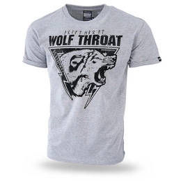 T-shirt Wolf Throat III Doberman's Aggressive Szary Nowy 