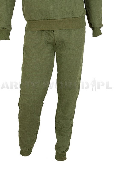  Military tracksuit Polish / undersuit Shirt + Pants Original Oliv New