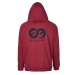 Bluza Z Kapturem Outdoorowa Super Hoodie Max Beetroot Red