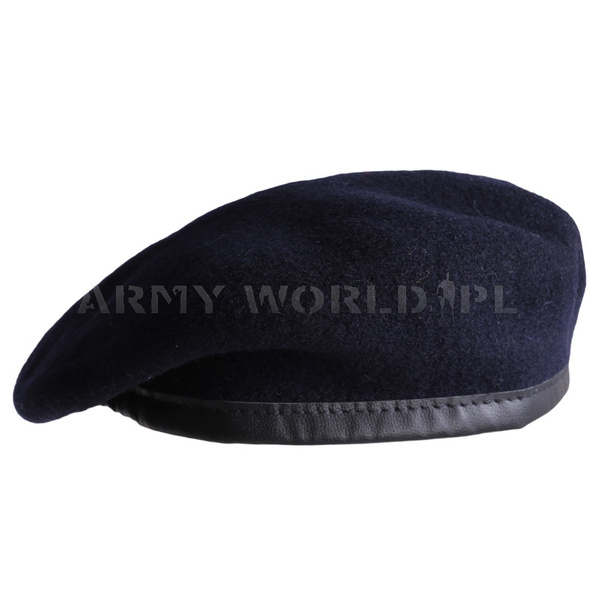 Beret Wojskowy Commando Plein Ciel Granatowy Oryginał Demobil BDB