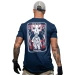 T-Shirt Hard Times Brothers In Arms Navy