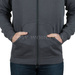 Urban Tactical Hoodie Lite (FullZip) Helikon-Tex Light Grey Melange (BL-ULF-CB-2G)