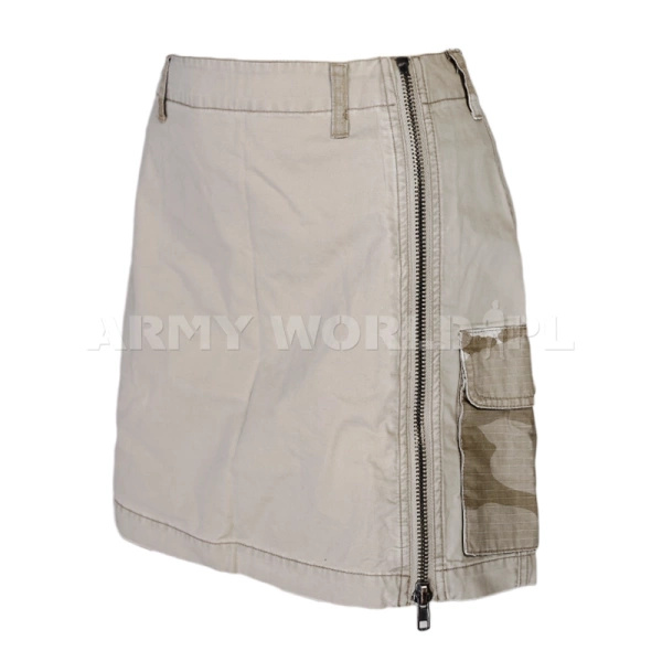 Spódnica Nadine Twill LifeLine Beige /Camo Powystawowa