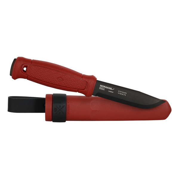 Nóż Morakniv® Garberg BlackBlade Edition (C) Dala Red (NZ-GDB-CS-1R)