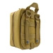 Apteczka Taktyczna Zrywana IFAK Molle Laser Cut JB Tacticals Brązowa