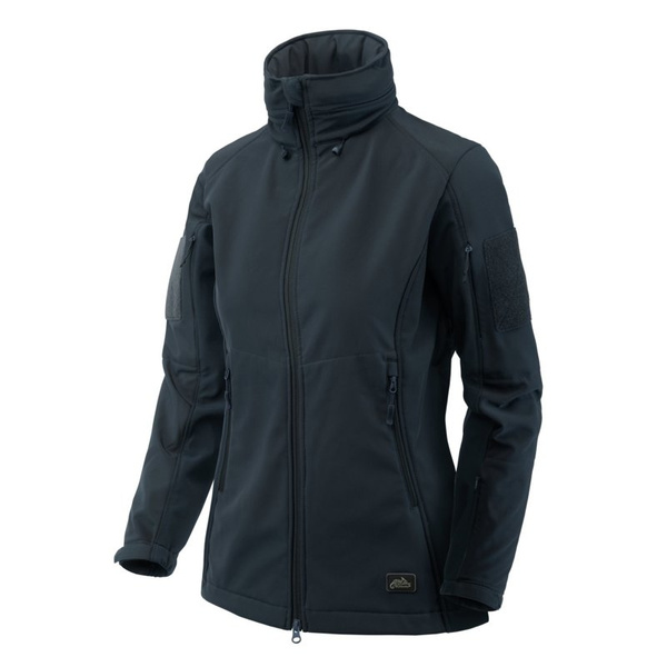 Women's Jacket Helikon-Tex Gunfighter Shark Skin Windblocker Navy Blue (KU-WWH-NL-37)