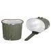 Military Canteen Bundeswehr Aluminum 1L Olive Original Used II Quality