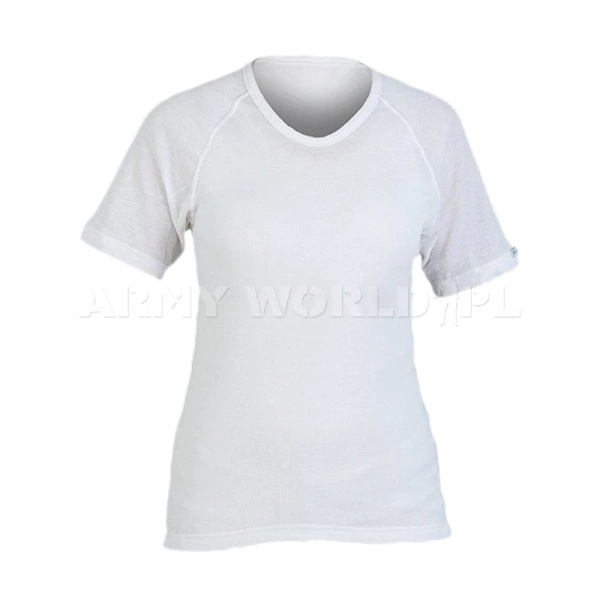 T-shirt Sportowy Damski Termoaktywny ODLO WARM Biały Oryginał Nowy