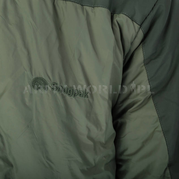 Kurtka Wojskowa Sleeka Elite Ze Wzmocnieniami Snugpak Olive Oryginał Demobil II Gatunek