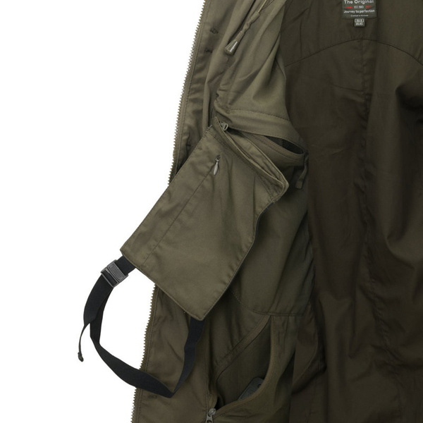 Jacket Covert M-65 Helikon-Tex Earth Brown / Black (KU-C65-DC-0A01A)