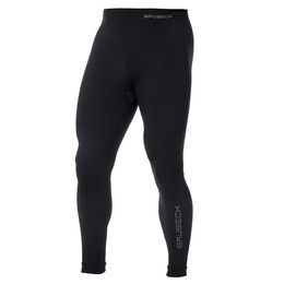 Spodnie Legginsy Termoaktywne Męskie Extreme Thermo Brubeck Czarne (LE13060)