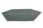 Half-Shelter Poncho Bundeswehr + Frame Olive Genuine Military Surplus Used
