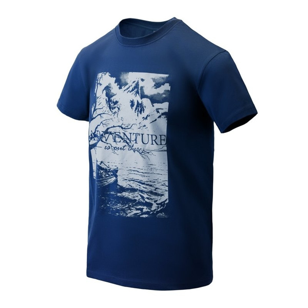 T-shirt Helikon-Tex Adventure Is Out There Sentinel Light Granatowy (TS-AIO-CO-SL)