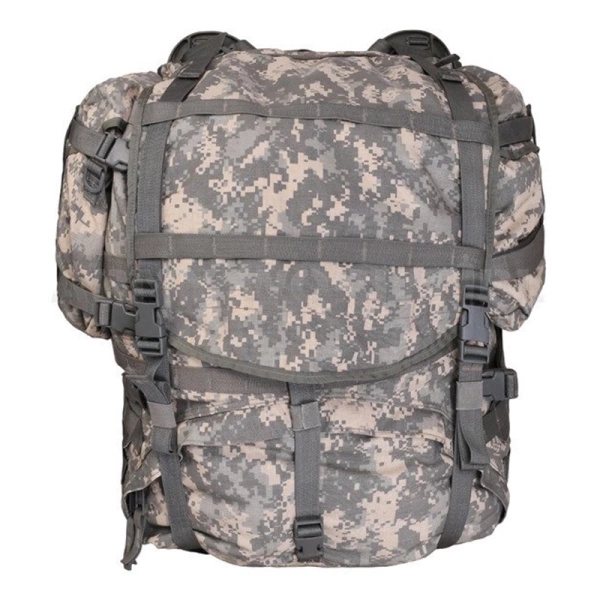 Plecak Wojskowy MOLLE II / Modular Lightweight Load - Carrying Equipment Rucksack Large Us Army UCP Nowsza Wersja Z Kominem Oryginał Demobil BDB