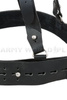 Dutch Military Leather Belt With Sam Browne Belt Black Genuine Military Surplus Used