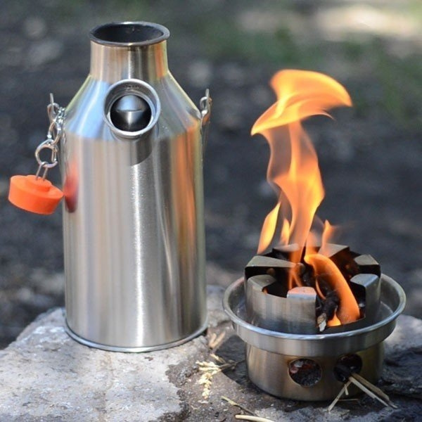 Stove + Accessories SST Trekker Kit Stainless Steel 0,6 l Kelly Kettle