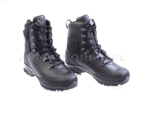Dutch Army Military Shoes Haix Laars Gevecht Natweer Gore-Tex (203320) Black Original New II Quality