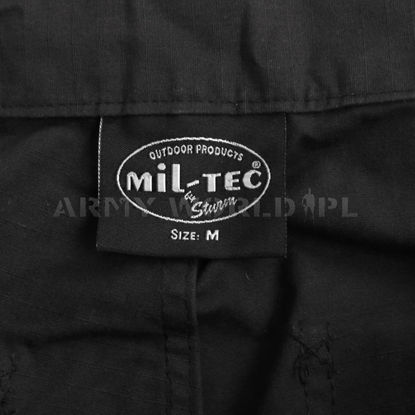 Spodnie Security Ripstop Mil-Tec Granatowe Powystawowe