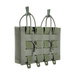 2 SGL Mag Pouch BEL HK417 MKIII IRR Tasmanian Tiger Stone Grey Olive (8739.332)
