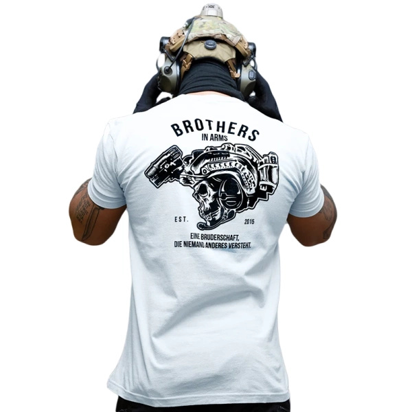 T-Shirt Team Brothers In Arms White