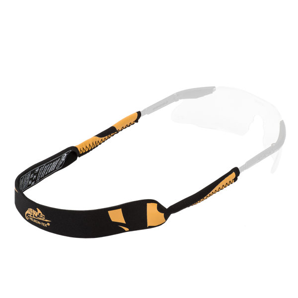 Neoprene Eyewear Retainer Helikon-Tex Black / Orange (AC-NER-NE)