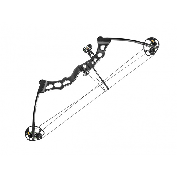 Łuk Bloczkowy Dla Dorosłych Predator III 35-65 lb 35,5" Poe Lang Czarny (CO-032BS)