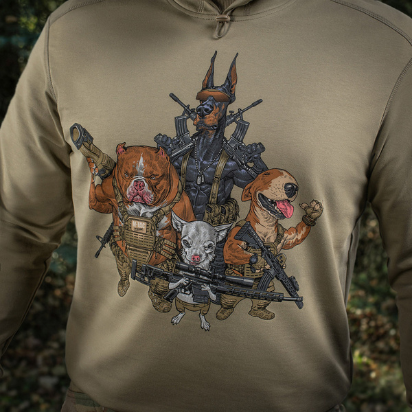 Bluza Z Kapturem Hoodie Rex Team M-Tac Tan (20536003)