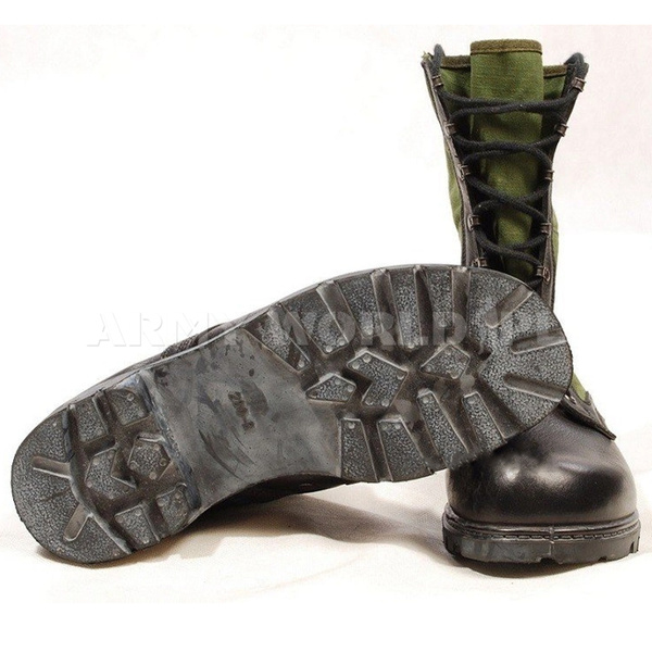 Buty Wojskowe Holenderskie Olive Oryginał Demobil BDB