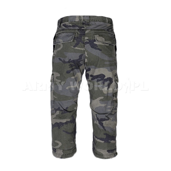 Bermudy Spodnie 3/4 Capri Cam Ripstop Life Line Flecam Powystawowe