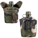 Canteen With Mug + Case Woodland GRATIS Mil-tec New