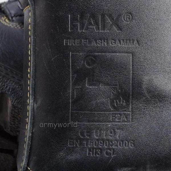 Buty Strażackie HAIX® Gore-Tex Fire Flash Gamma Bundeswehr Oryginał Demobil DB