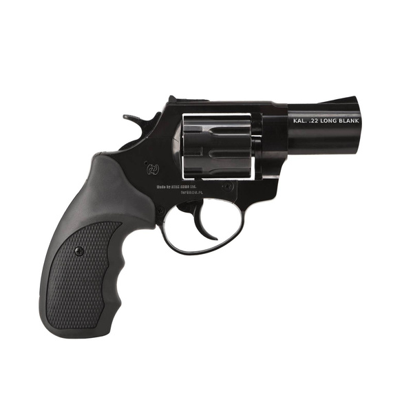 Rewolwer Hukowy Alarmowy ZORAKI R1-K6L BAS lufa 2,5" kal. .22 Long Blank Czarny