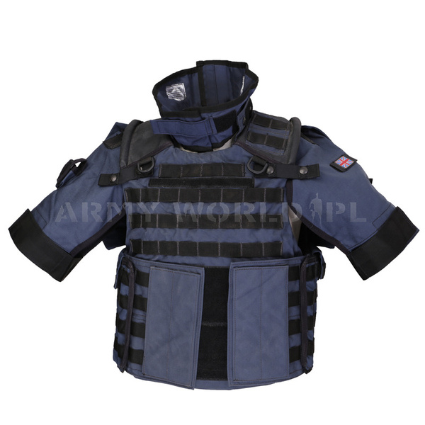 Cover Body Armour Civilian OSPREY MKIVA For Ballistic Plates Navy Blue British Original Used