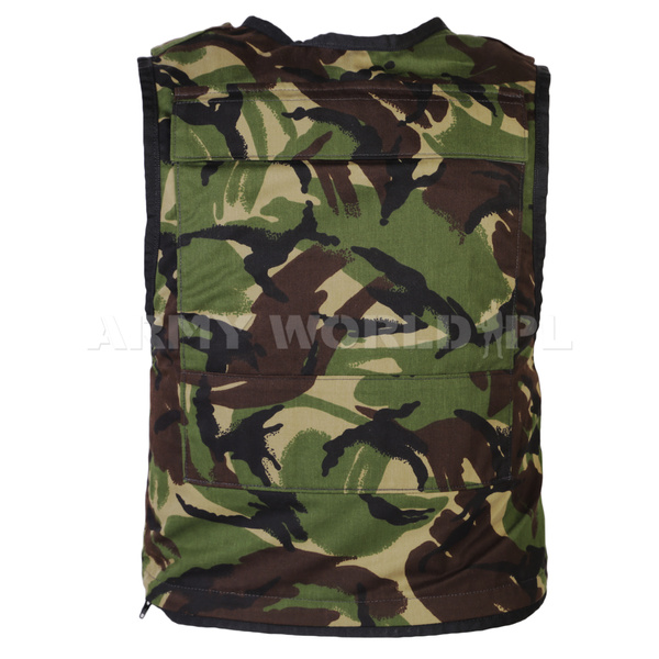 Kamizelka Ochronna Brytyjska DPM Woodland Na Wkłady Balistyczne Oryginał Demobil DB