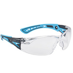 Glasses Bolle Safety Rush+ Clear Blue Temples Arms (RUSHPPSIB)