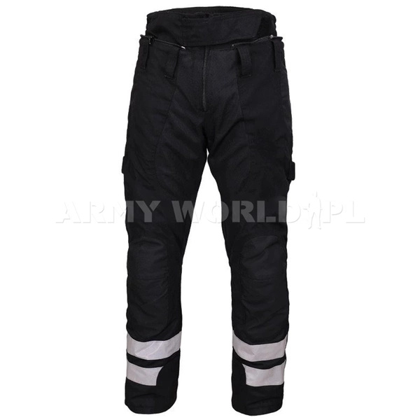 Dutch Army Motorcycle Pants RICHA Black Genuine Military Surplus Used