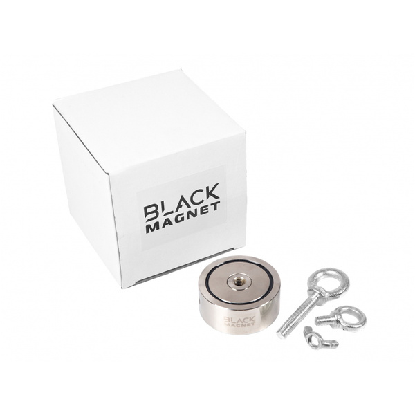 Magnes Neodymowy Podwójny Do Poszukiwań F120x2 Black Magnet (534-001)
