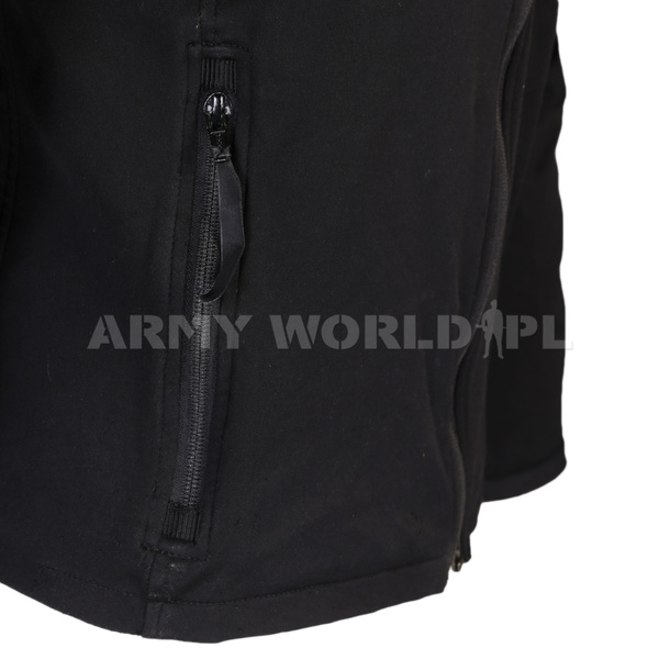 Kurtka Softshell Policyjna Stadler Czarna Oryginał Demobil DB