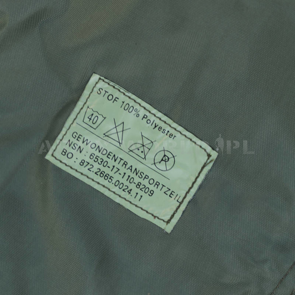 Dutch Military Tarp Stretcher Olive Original Surplus Very Good Condition