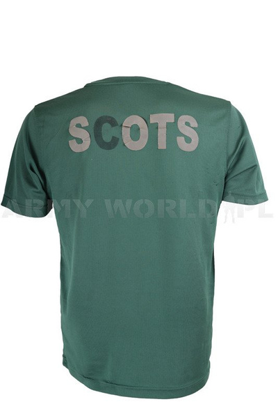 Thermoactive T-shirt Coolmax With Badge Green Original Used