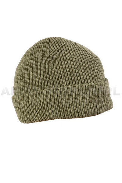 Winter Cap Warmed Thinsulate Oliv New