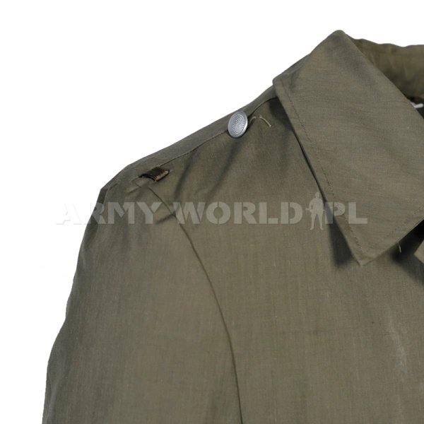 Płaszcz Wojskowy Holenderski Olive Oryginał Nowa