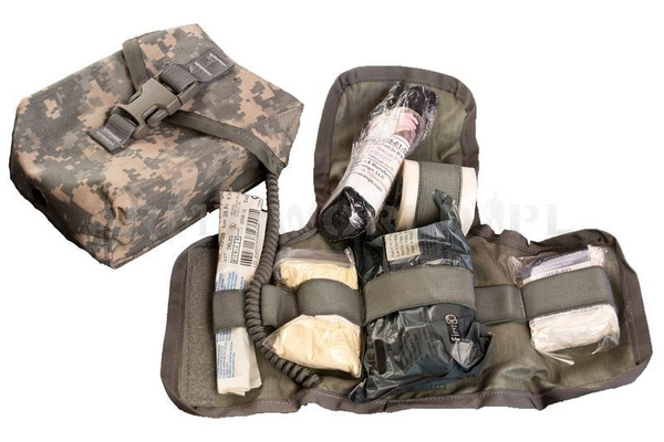 Organizer Do Apteczki US Army Improved First Aid Kit Insert Składany Bandoriel IFAK Foliage Oryginał Nowa